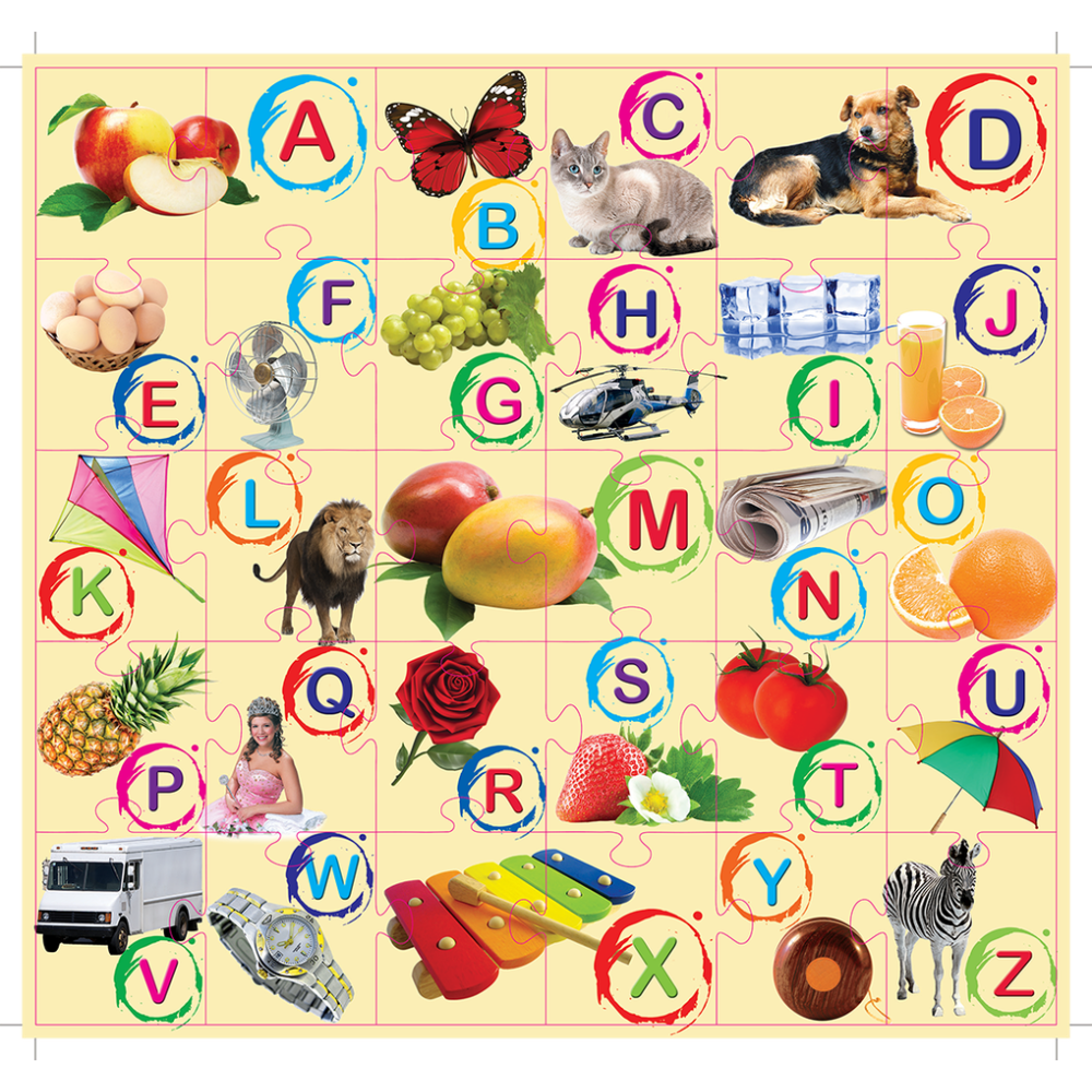 2 in 1 Puzzle - Alphabet