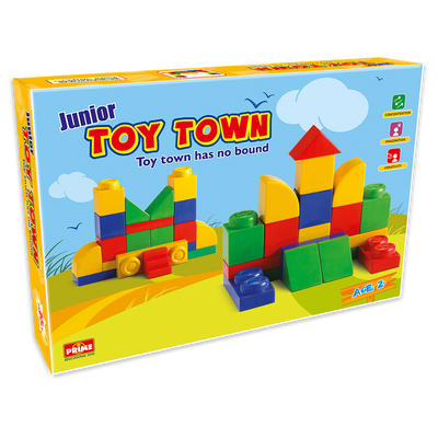 Toy Town Junior - Building Block Set ( 26 Pieces)