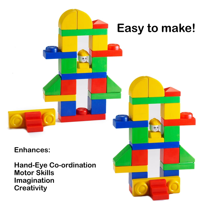 Toy Town Junior - Building Block Set ( 26 Pieces)