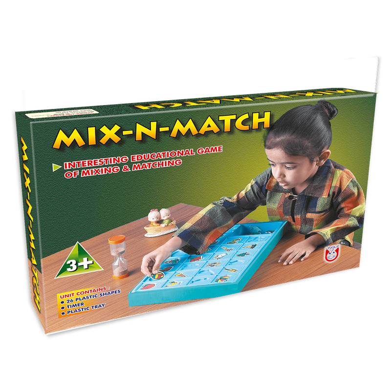 Mix  And Match Game ( 52 pieces tiles)