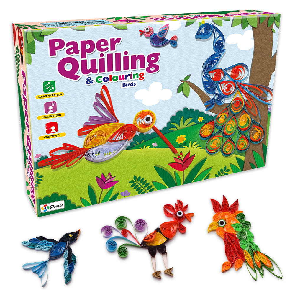 Paper Quilling - Birds (4-8 Years)