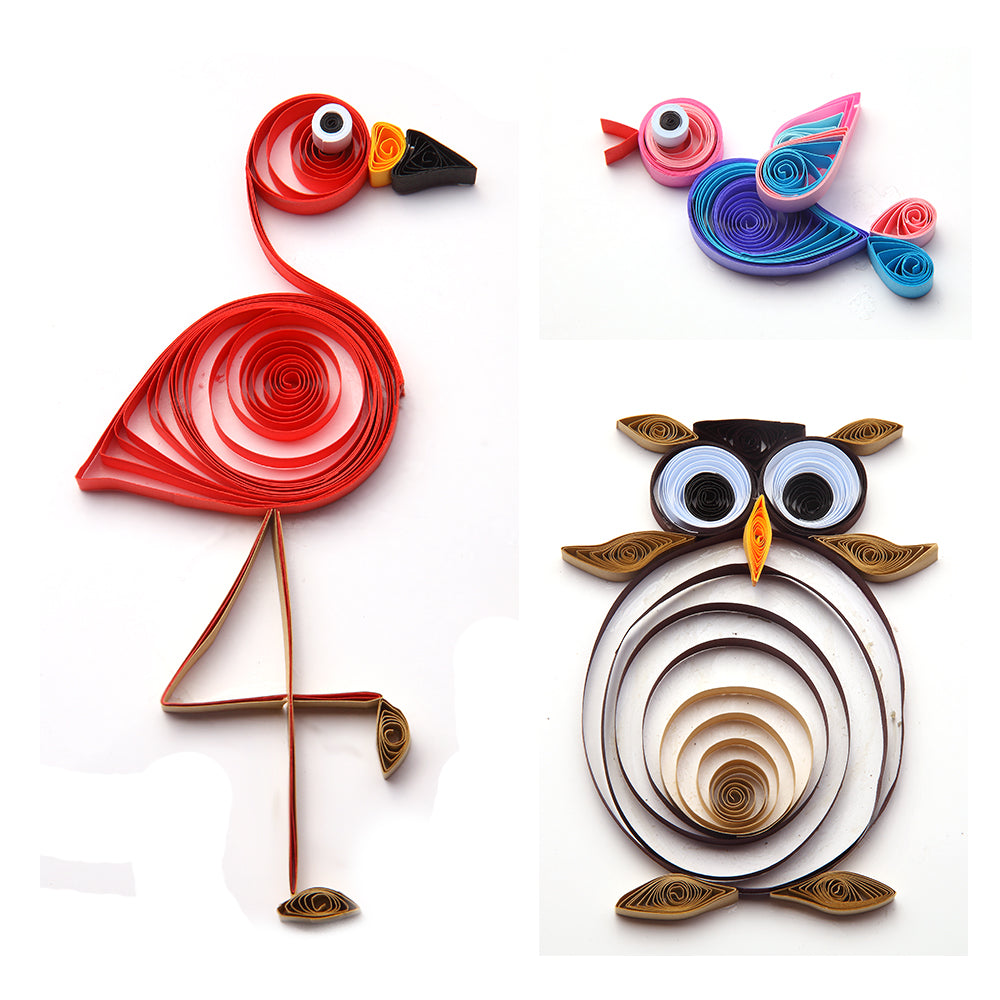 Paper Quilling - Birds (4-8 Years)