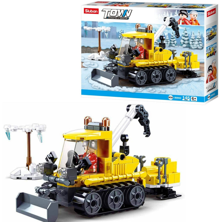 Rescue Vehicle Building Block Kit (145 Pcs)