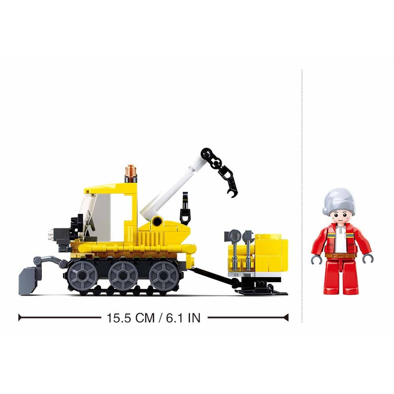 Rescue Vehicle Building Block Kit (145 Pcs)