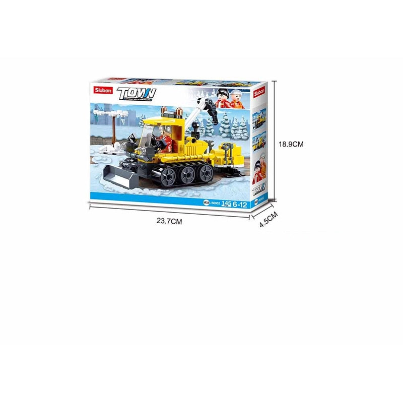 Rescue Vehicle Building Block Kit (145 Pcs)