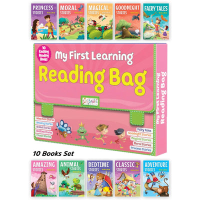 My First Learning Reading Bag Set of 10 Exciting Reading Books