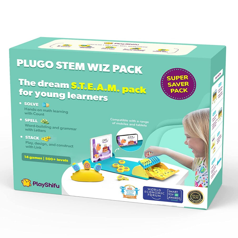 Plugo STEM Wiz Pack 3 in 1 (STEM Toy)