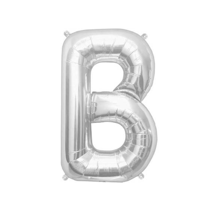 A - Z Letter Balloon-Silver (16 inches)