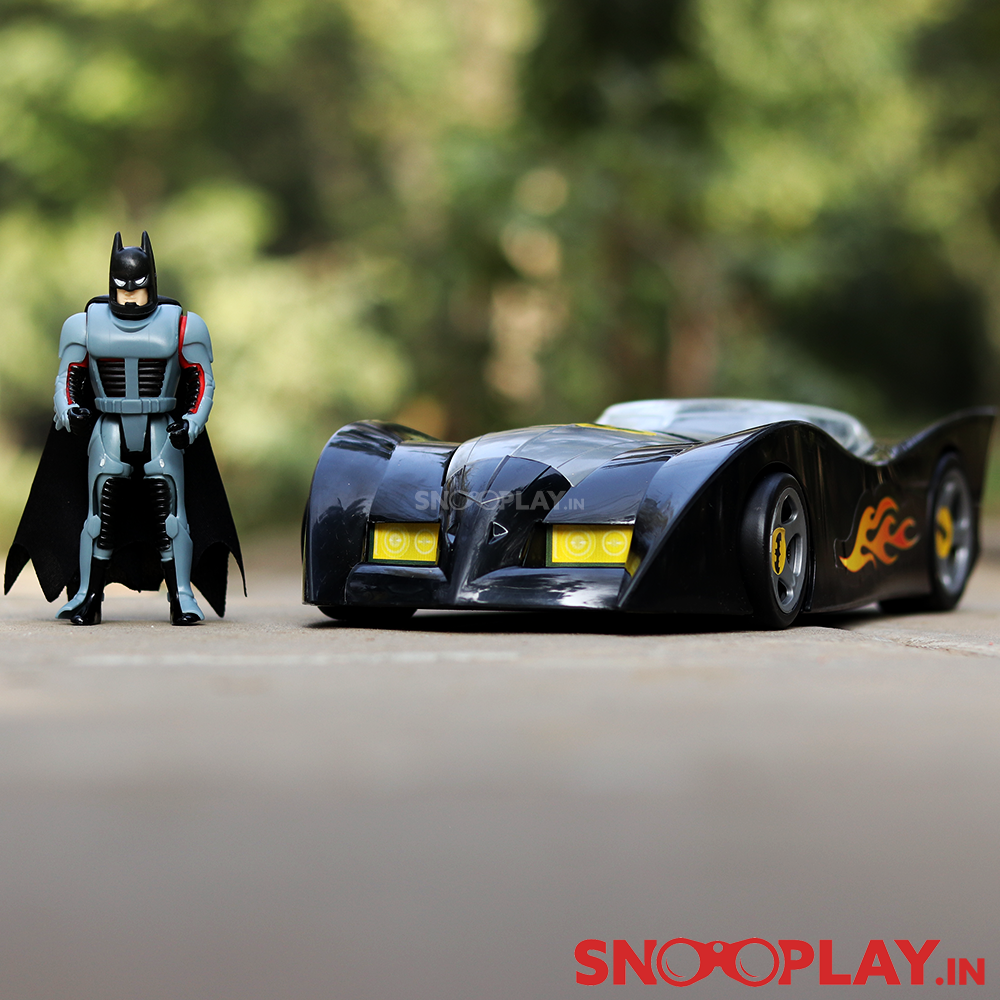 Batmobile (With Batman Action Figure & Hidden Launcher)