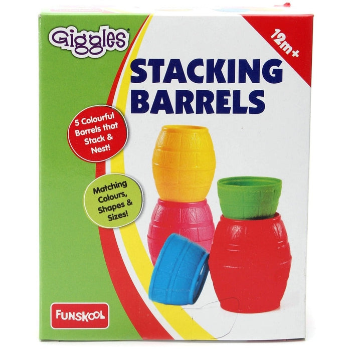 Giggles Stacking Barrels (1-2 Years)