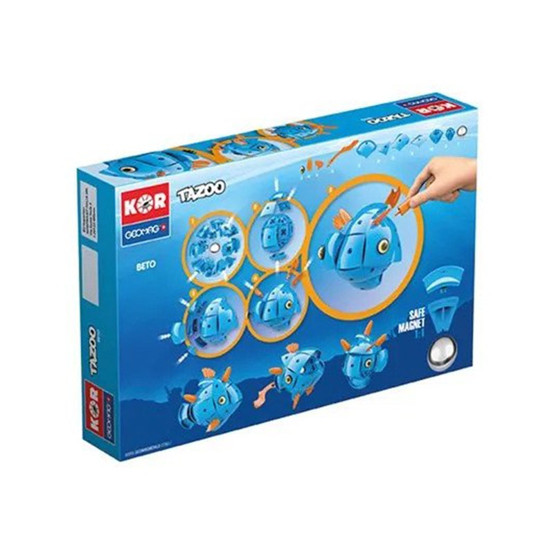 Magnetic KOR Tazoo Beto Construction Toys (68 Pieces)