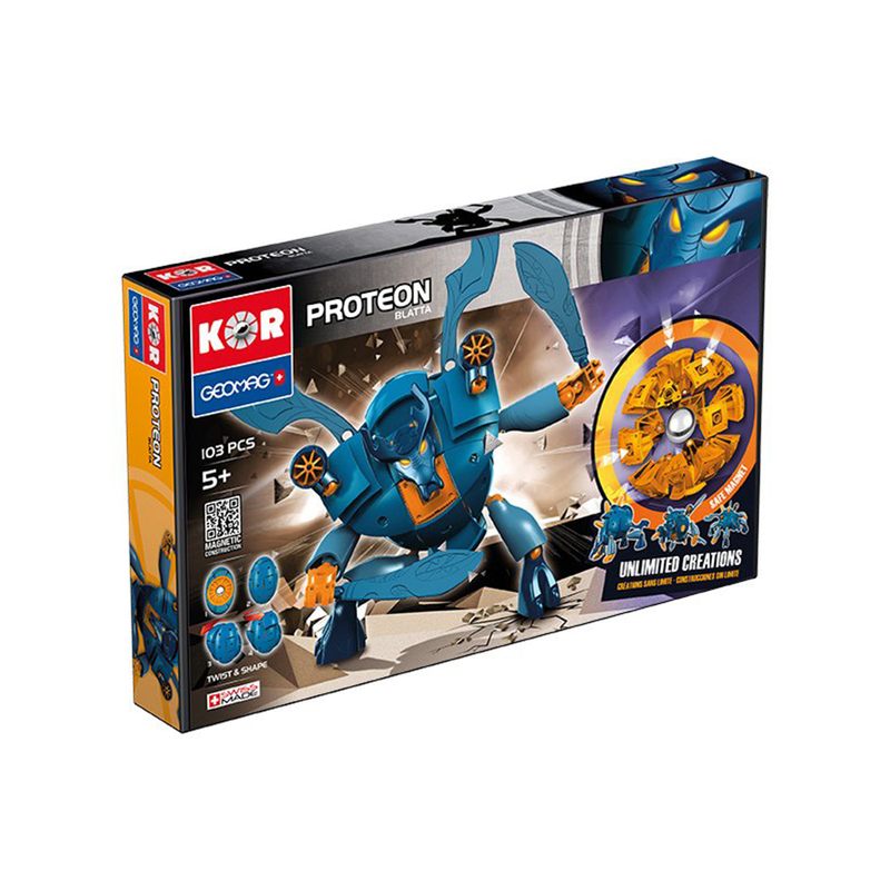 Magnetic KOR Proteon Blatta Construction Toys (103 Pieces)