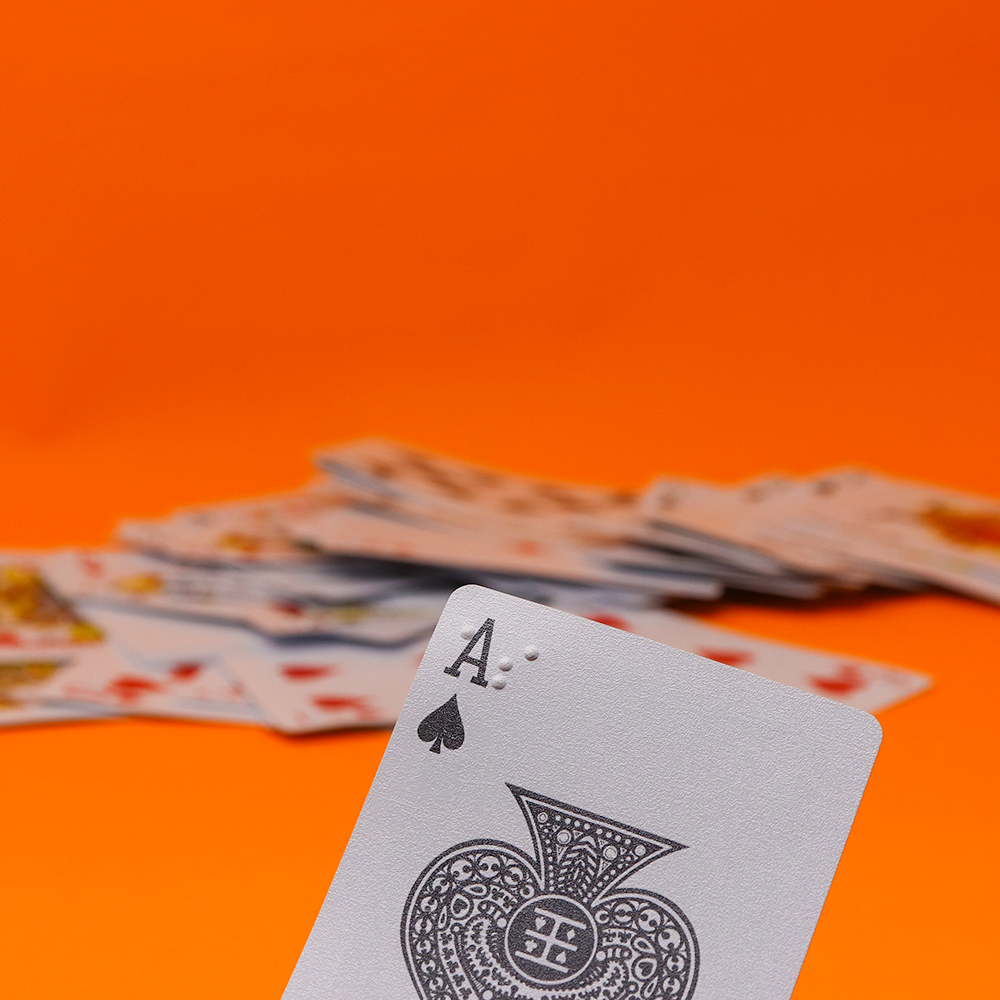 Braille Playing Cards for The Blind