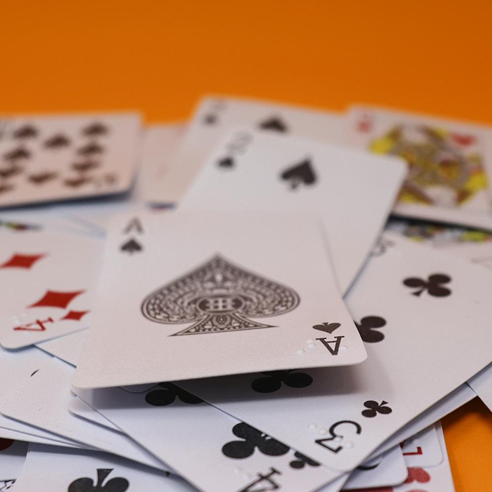 Braille Playing Cards for The Blind