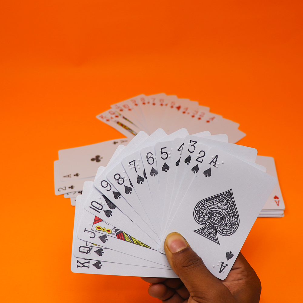 Braille Playing Cards for The Blind