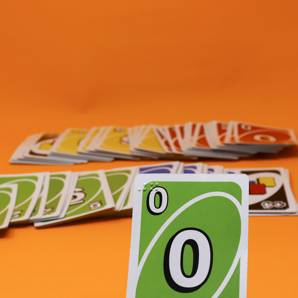 Braille UNO Card Game for the Blind