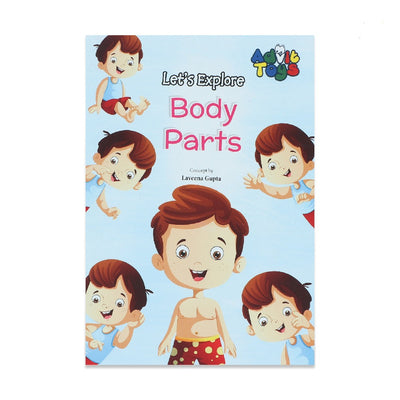 Body Parts - Jigsaw Puzzle (24 Piece + Educational Fun Fact Book Inside)