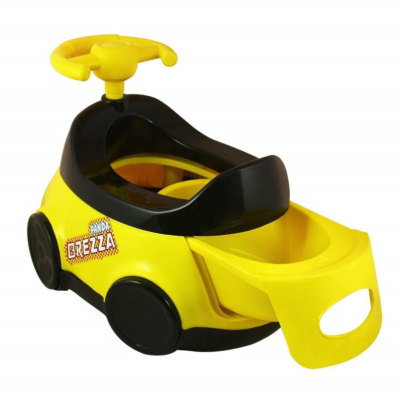 Breeza Potty Training Seat - Yellow | Easy Grip Handles | Car (9 Months - 1.5 Years)