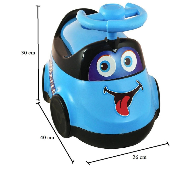 Breeza Potty Training Seat - Blue | Easy Grip Handles | Car (9 Months - 1.5 Years)