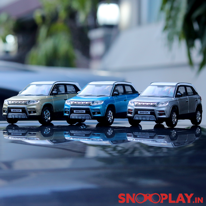Buy Bretza Brezza Toy Car Pull Back Car on Snooplay Online in India