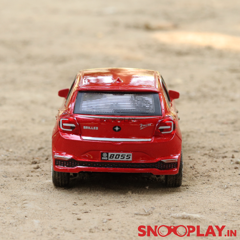 Buy Brilleo Baleno Toy Car Pull Back Car with Opening Doors on