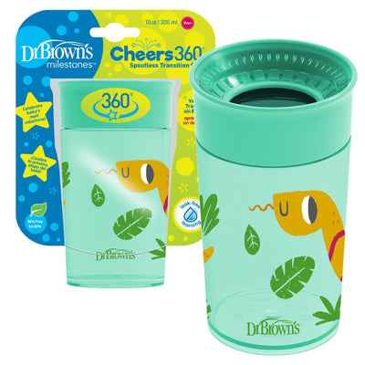 Feeding & Weaning Sipper Smooth Wall Cheers 360 Cup (Green Deco)
