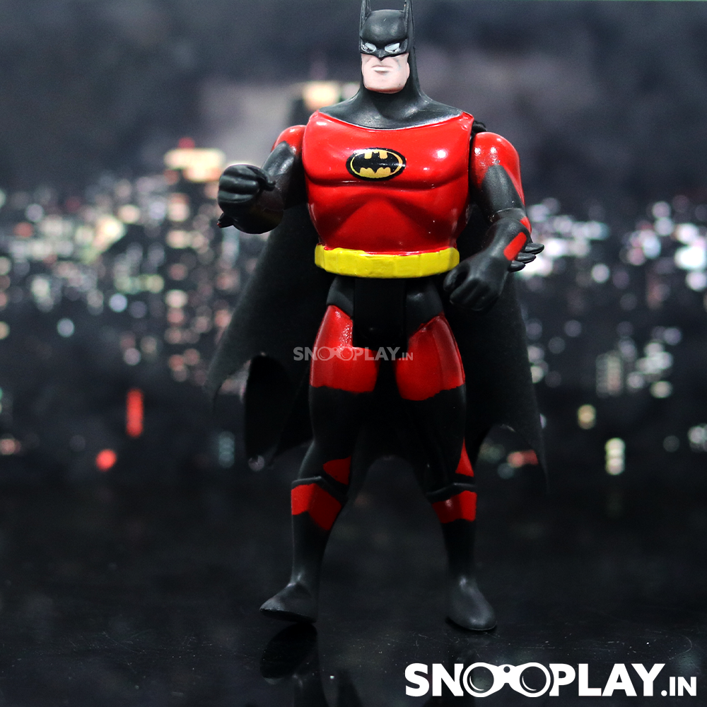 A unique batman action figure that can be played as toy when you remove the body top and the rope launcher.