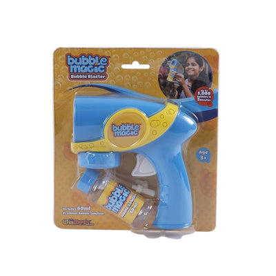 Bubble Magic Turbo Powered  Bubble Blaster includes  Bubble Solution Bottle  60ml