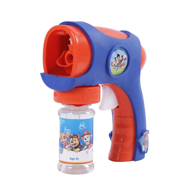 Bubble Magic Paw Patrol Turbo Powered Bubble Blaster Gun | With Viscous Concentrate Solution 60ml Bottle