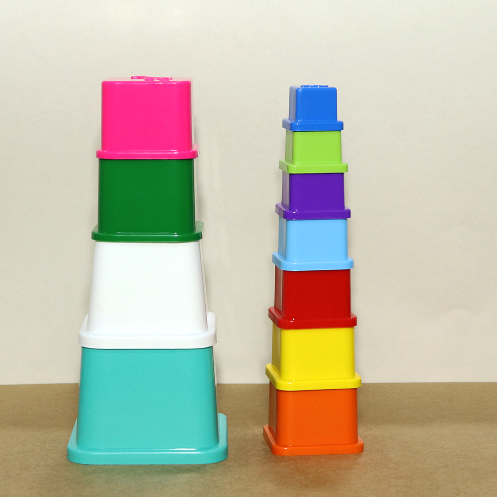 Colour Stack Up Tower for Kids