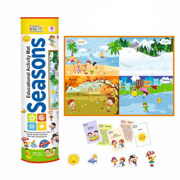 Season Activity Mat (Educational Activity Mat)