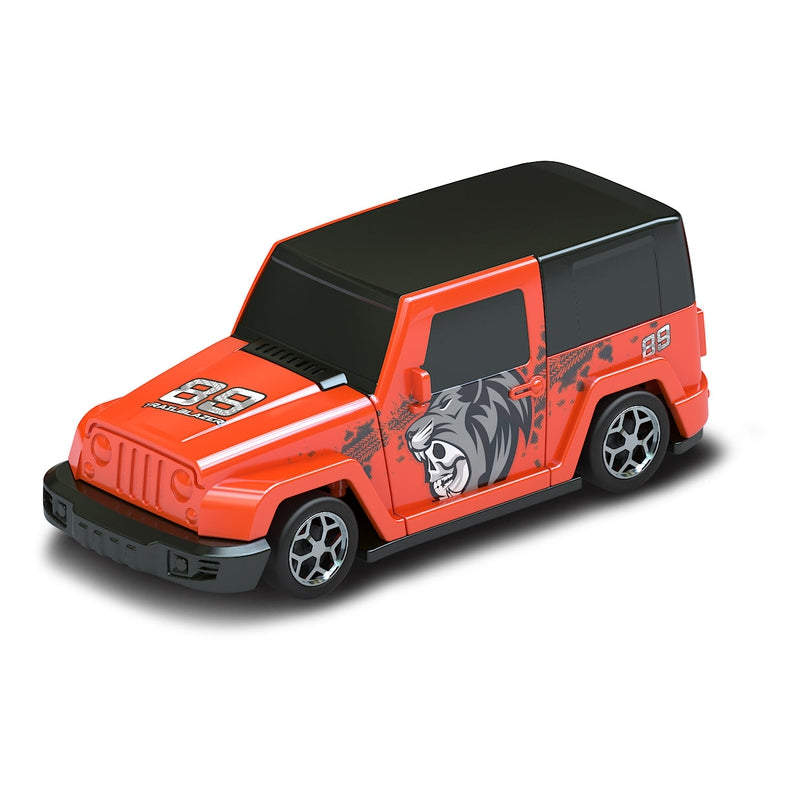 Crash'ems Trail Blazer Pull Back Vehicle, 1 Car and 2 Modes of Play