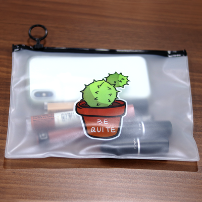 Cactus Pencil & Cosmetic Pouch
