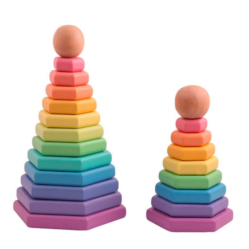 Hexagonal Prism Stacker (1-3 Years)