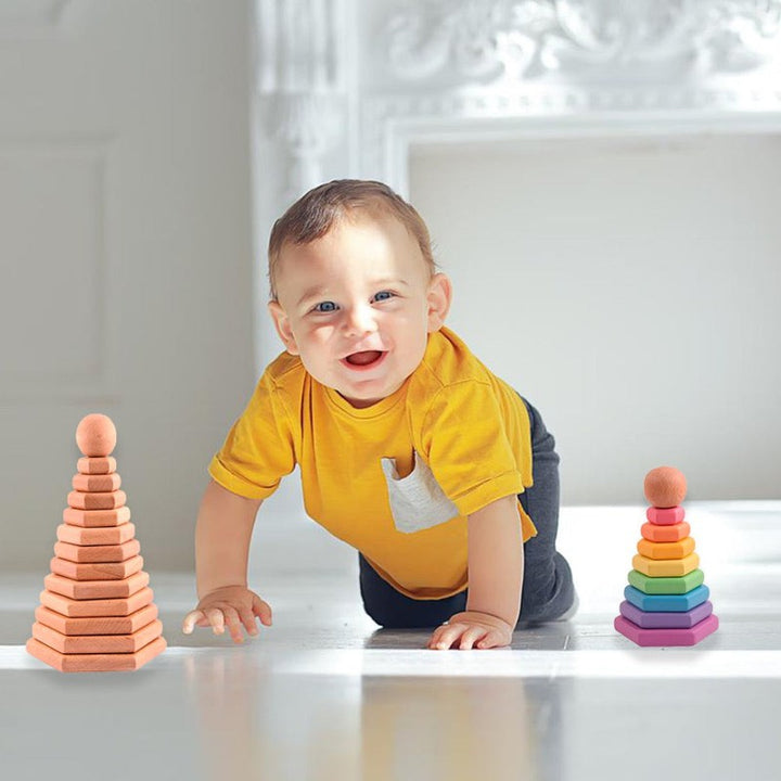 Hexagonal Prism Stacker (1-3 Years)