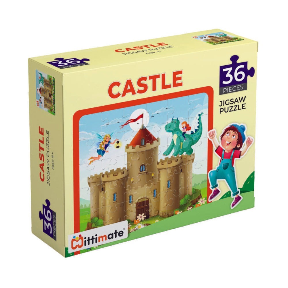 Houses Castle Puzzle Set (36 Pieces)