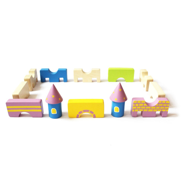 Starry Castle & Fantasy Characters Wooden Blocks