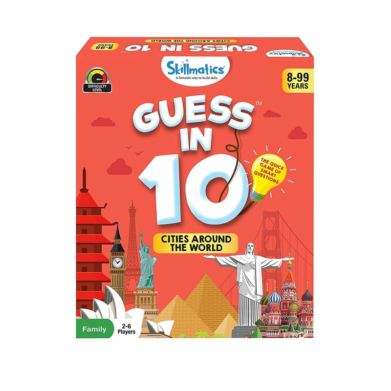 Guess in 10 Cities Around The World Card Game