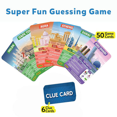 Guess in 10 Cities Around The World Card Game