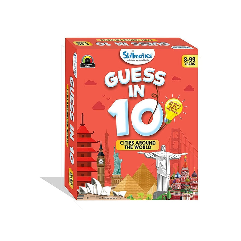 Guess in 10 Cities Around The World Card Game