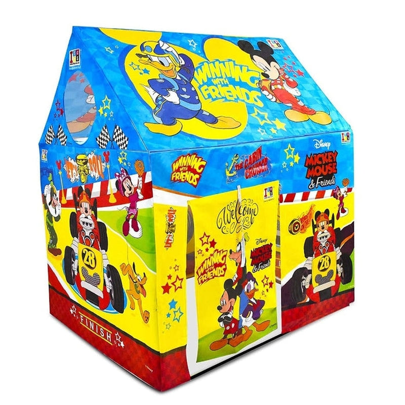 Combo of 2 Play Tent Cartoon Printed Jumbo Size  With 1 Kids Doctor Set Briefcase Kit