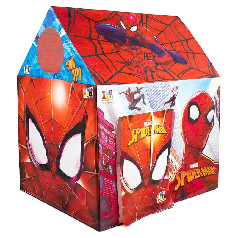 Combo of 2 Spider Man Printed Play Tent House with Doctor Play Set Tools