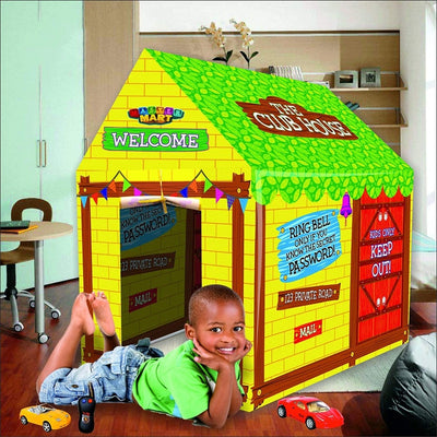 Combo of 2 Play Tent Club House Jumbo Size With 1 Kids Doctor Set Briefcase Kit