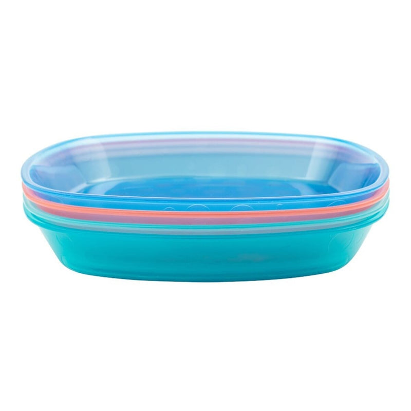 Feeding & Weaning Toddler Plates Multicolor (3-Pack)