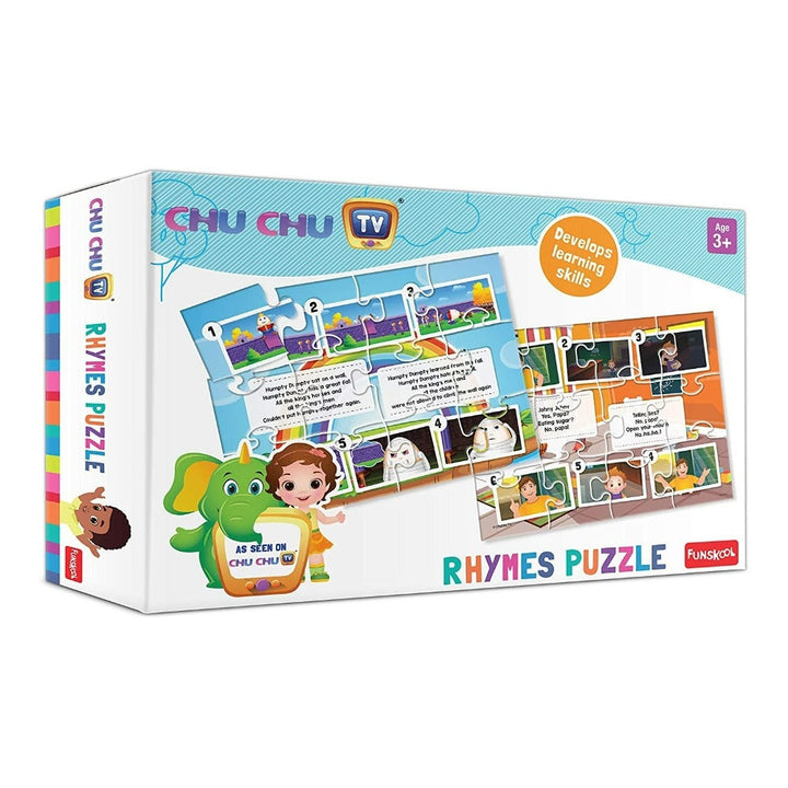 Original CHU CHU TV  2 in 1 Rhymes Puzzle