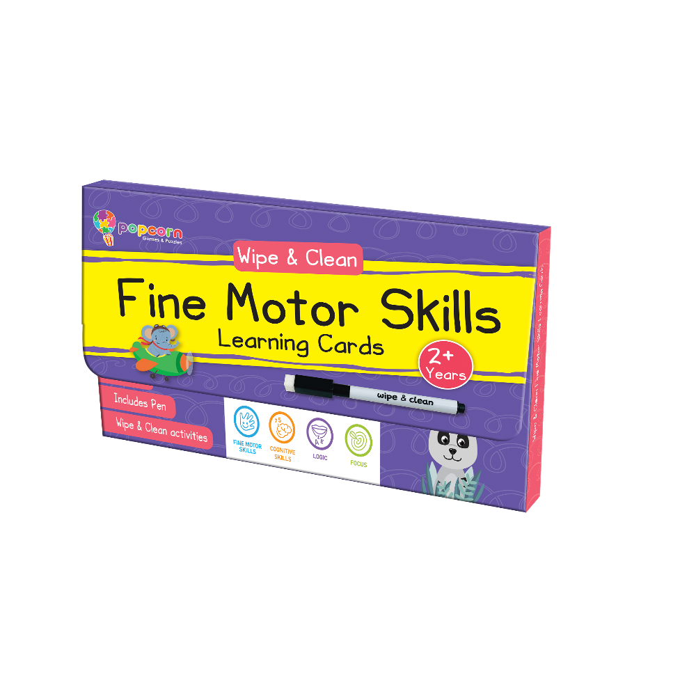 Fine Motor Skills Learning Cards For Kids