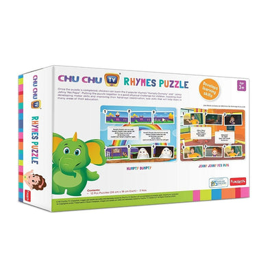 Original CHU CHU TV  2 in 1 Rhymes Puzzle