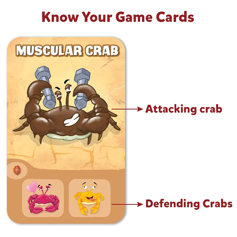 Crab Clash Card Game