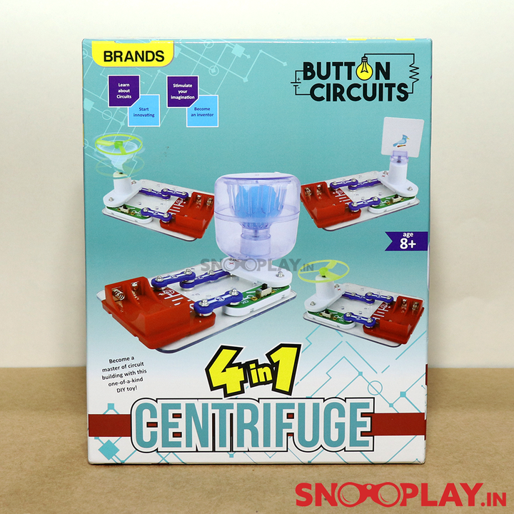 4 in 1 Centrifuge Circuit Game - Educational STEAM Game For Kids