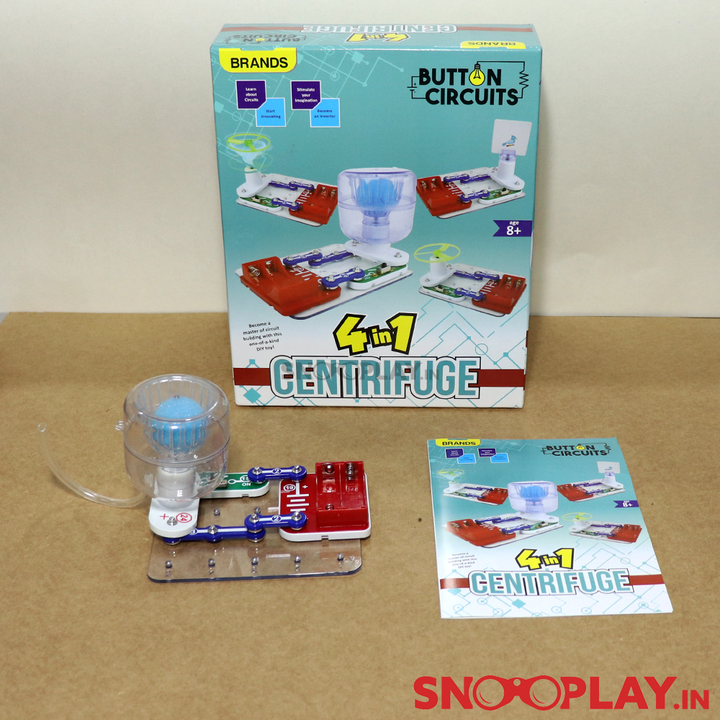 4 in 1 Centrifuge Circuit Game - Educational STEAM Game For Kids